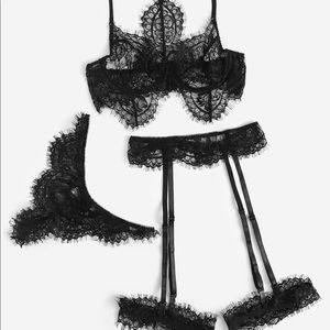 Garter Lingerie Set